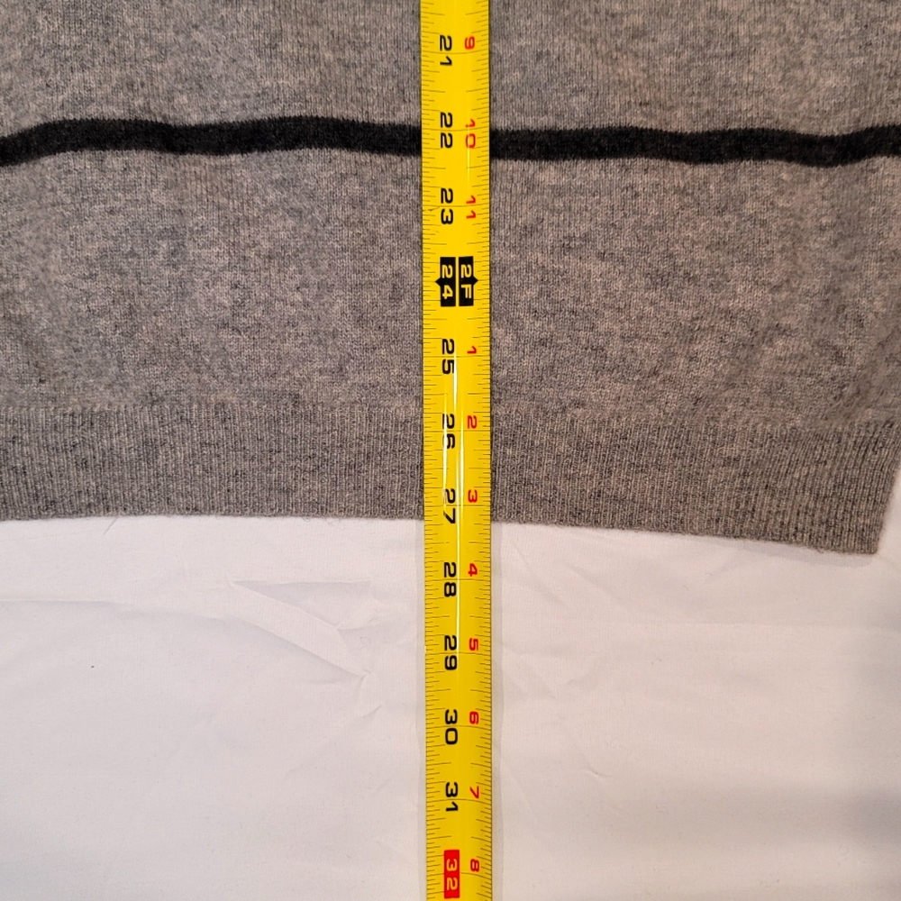 Burberry Golf Sweater Large Gray - Picture 4 of 4